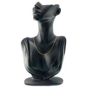 Chain Necklace 18K K18 YG Yellow Gold 750